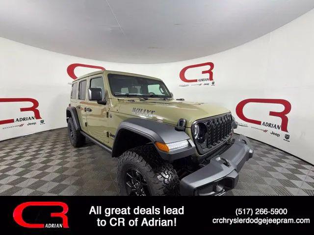 2027 Jeep Wrangler Willys Sport Utility 4D for sale in Adrian, MI