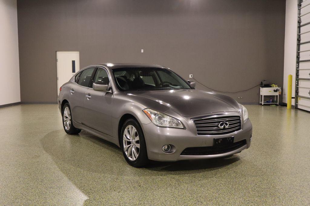 Gray (Platinum Graphite) 2013 INFINITI M37 Sedan Rear-Wheel Drive Automatic