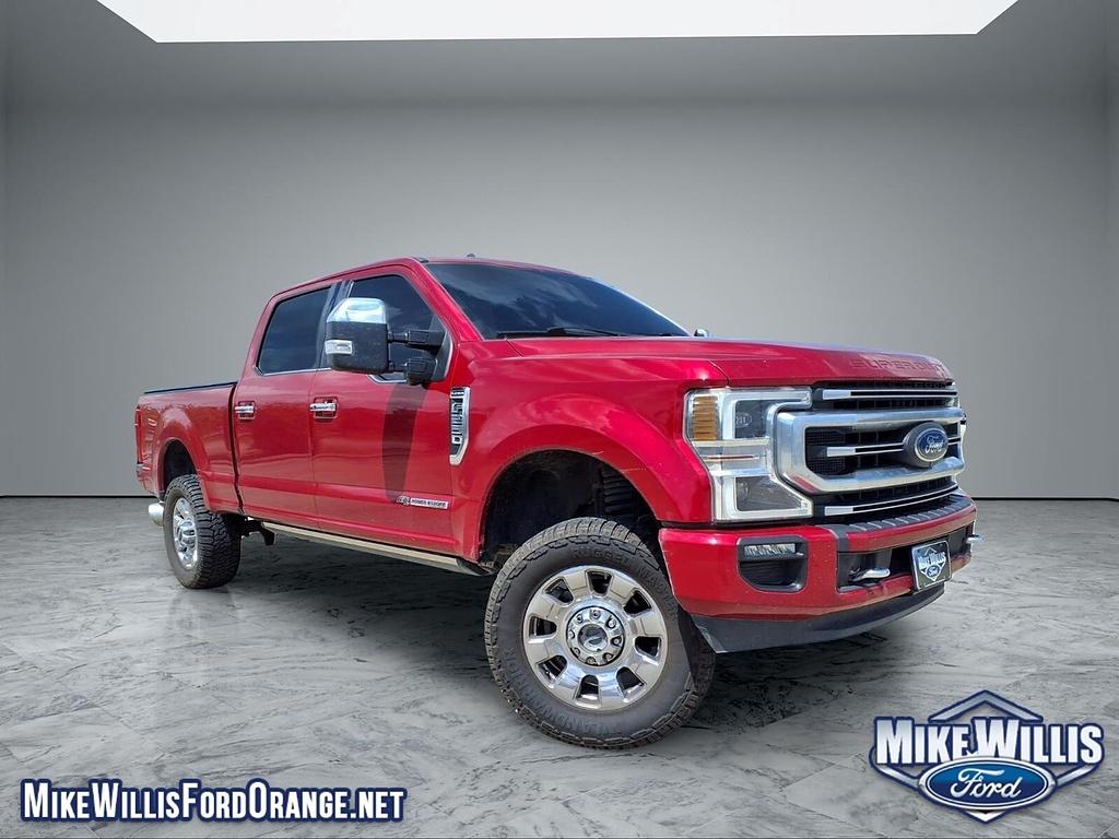 Rapid Red Metallic Tinted Clearcoat 2020 Ford F-250 Super Duty Pickup Truck Four-Wheel Drive Automatic