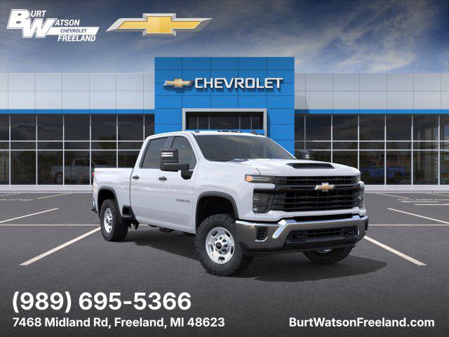 2026 Chevrolet Silverado 2500HD Crew Cab, Standard Bed, WT, 4WD for sale in Freeland, MI
