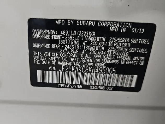 2019 Subaru Forester Sport