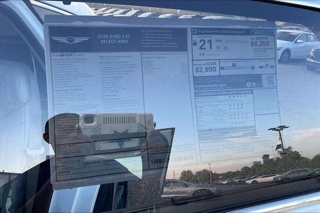 New 2026 Genesis GV80 2.5T Select AWD For Sale in Olive Branch, MS