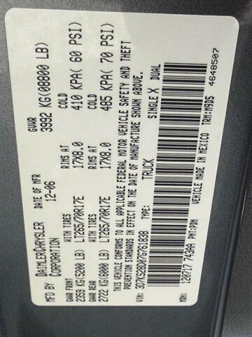 2007 Dodge Ram 2500 SLT/Sport