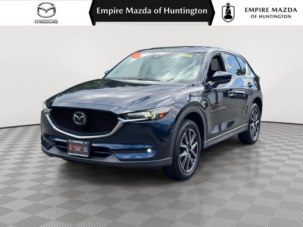 Deep Crystal Blue Mica 2018 Mazda CX-5 SUV / Crossover All-Wheel Drive 6-Speed Automatic