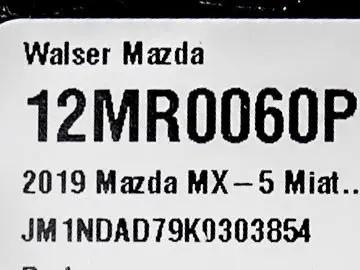 2019 Mazda MX-5 Grand Touring