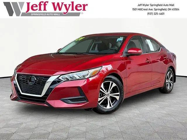 2021 Nissan Sentra SV Xtronic CVT for sale in Springfield, OH