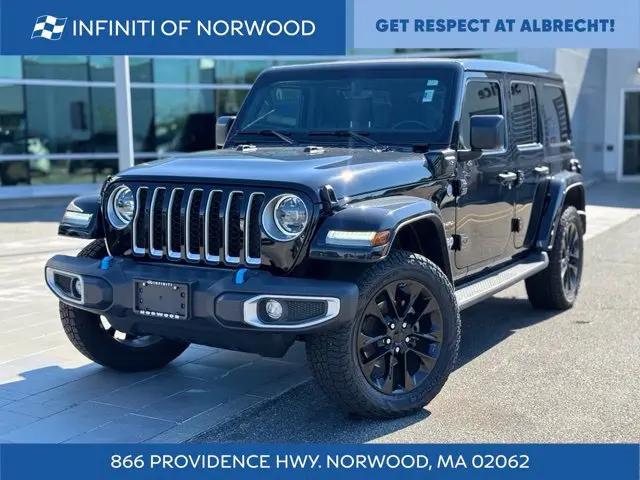 2023 Jeep Wrangler 4xe Sahara 4x4 for sale in Norwood, MA