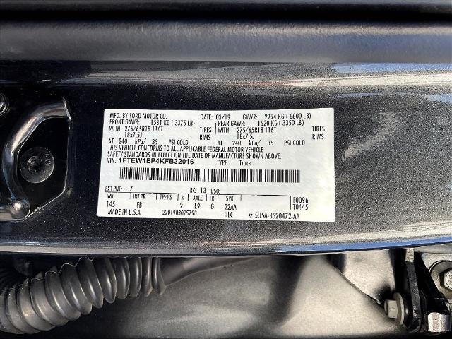 2019 Ford F-150 XLT