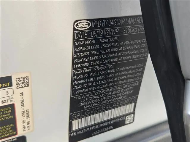 2020 Land Rover Range Rover Autobiography