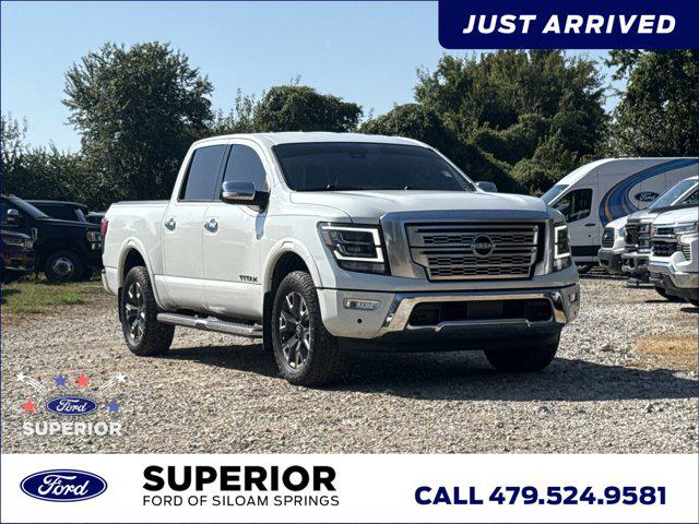 2023 Nissan Titan Crew Cab Platinum Reserve 4x4 for sale in Siloam Springs, AR