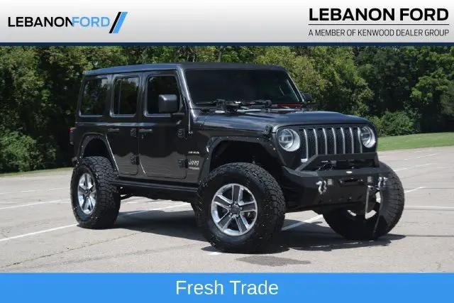 2019 Jeep Wrangler Unlimited Sahara 4x4 for sale in Lebanon, OH