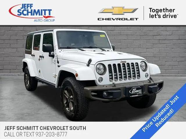 2017 Jeep Wrangler Unlimited 75th Anniversary Edition 4x4 for sale in Miamisburg, OH