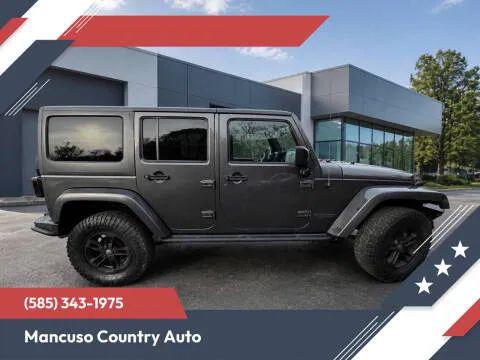 2017 Jeep Wrangler Unlimited Winter 4x4 for sale in Batavia, NY