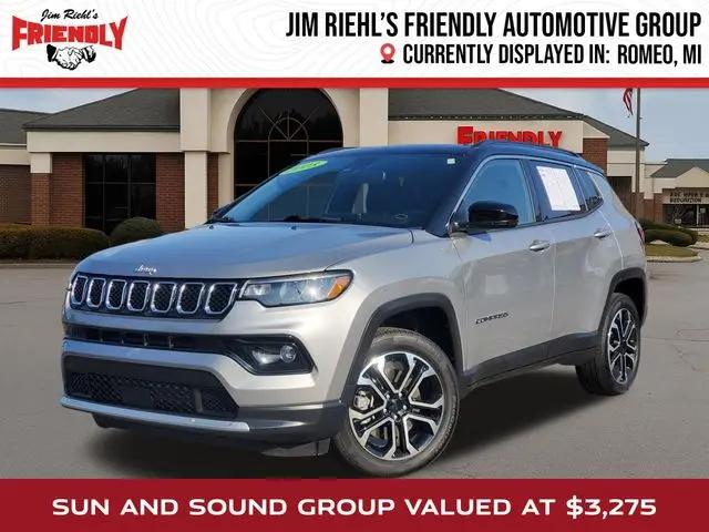 2023 Jeep Compass Limited 4x4 for sale in Washington, MI