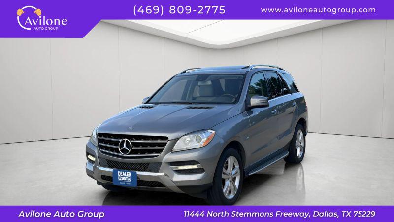 2012 Mercedes-Benz ML 350 4MATIC for sale in Dallas, TX