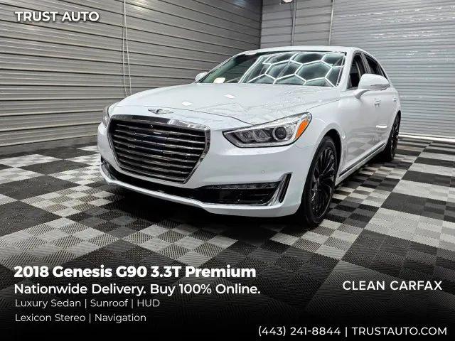 2018 Genesis G90 3.3T Premium for sale in Sykesville, MD