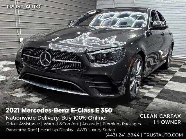 2021 Mercedes-Benz E 350 4MATIC for sale in Sykesville, MD