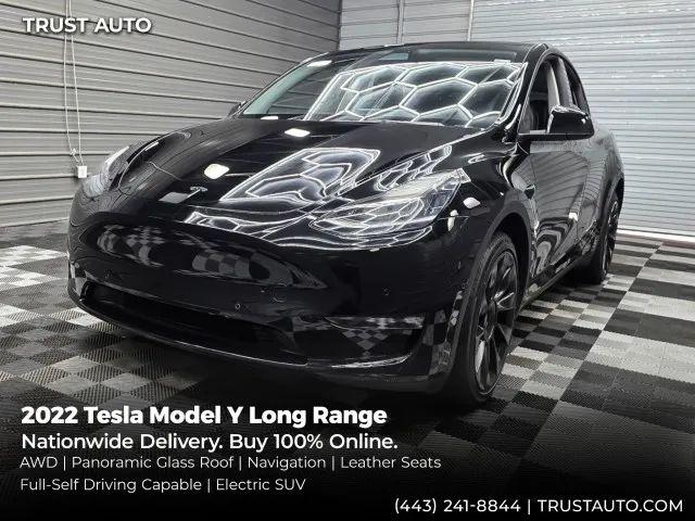 2022 Tesla Model Y Long Range Dual Motor All-Wheel Drive for sale in Sykesville, MD
