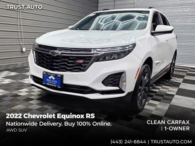 2022 Chevrolet Equinox AWD RS for sale in Sykesville, MD