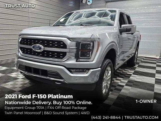 2021 Ford F-150 Platinum for sale in Sykesville, MD