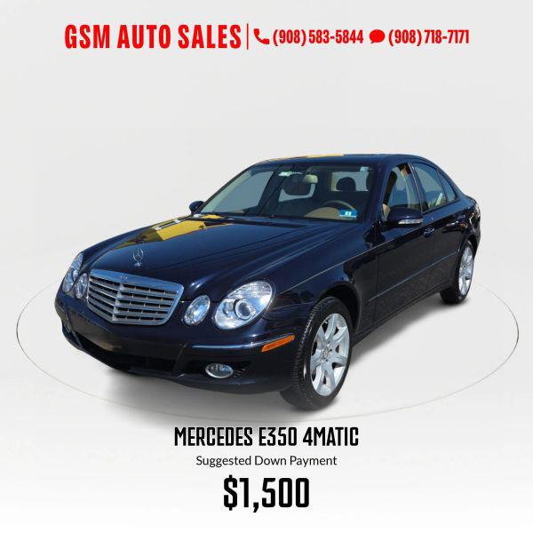 2008 Mercedes-Benz E 350 4MATIC for sale in Linden, NJ