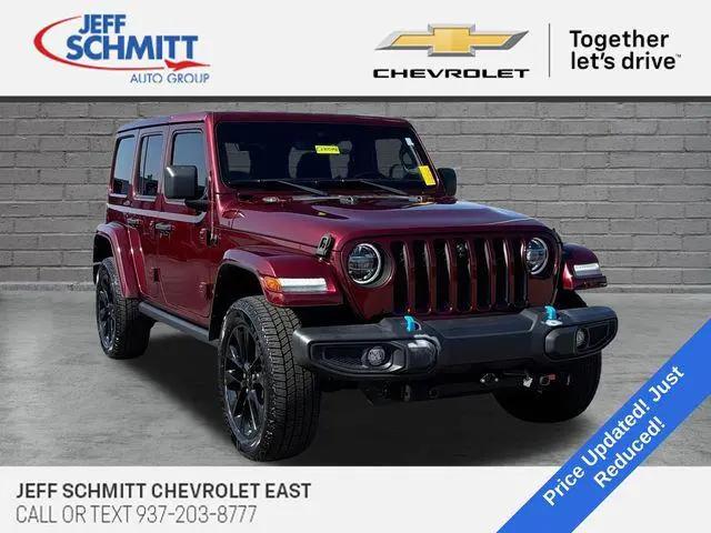 2022 Jeep Wrangler 4xe Unlimited Sahara 4x4 for sale near Beavercreek, OH