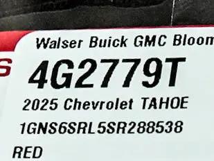 2025 Chevrolet Tahoe 4WD Premier for sale in Bloomington, MN