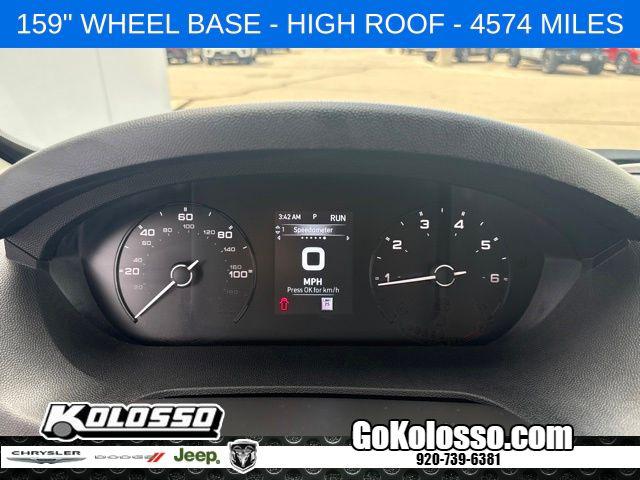 2026 Ram ProMaster 2500 Cargo Van Tradesman High Roof 159 WB w/Pass Seat