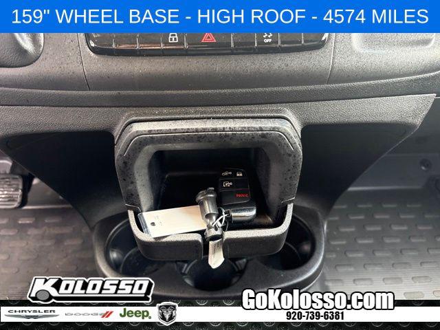 2026 Ram ProMaster 2500 Cargo Van Tradesman High Roof 159 WB w/Pass Seat