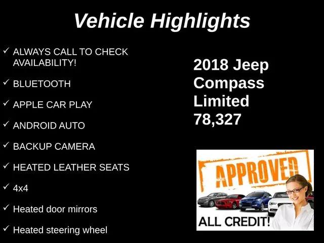 2018 Jeep Compass Limited 4x4