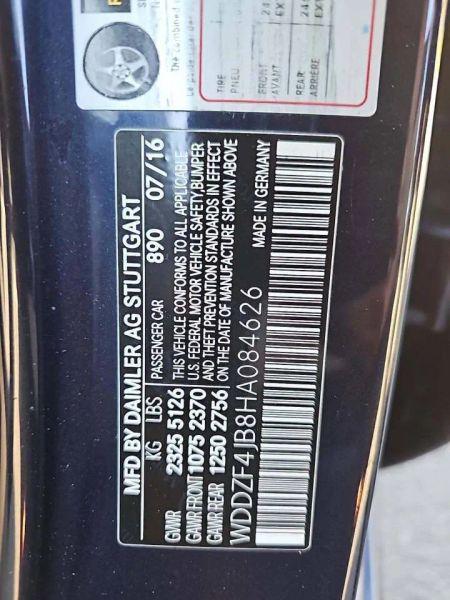 2017 Mercedes-Benz E-CLASS E 300 E 300