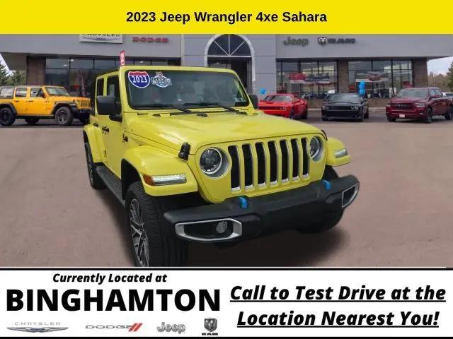 2023 Jeep Wrangler 4xe Sahara 4x4 for sale in Binghamton, NY