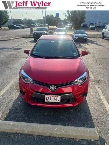2015 Toyota Corolla LE for sale near Springfield, OH