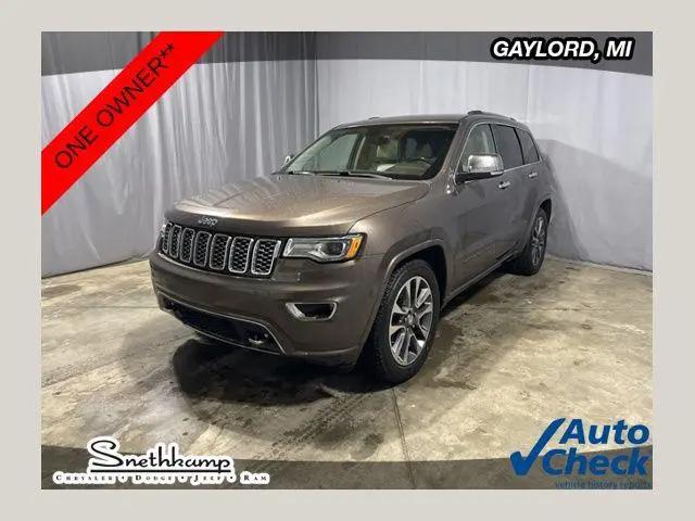 2017 Jeep Grand Cherokee Overland 4x4 for sale in gaylord, MI