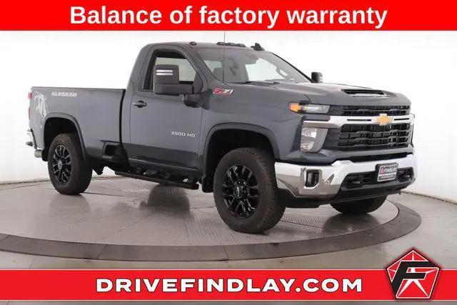 2025 Chevrolet Silverado 3500HD Regular Cab, Long Bed, LT Dual Rear Wheel, 4WD for sale in Findlay, OH