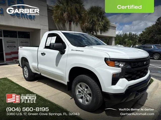 2025 Chevrolet Silverado 1500 4WD Regular Cab Standard Bed WT for sale in Green Cove Springs, FL