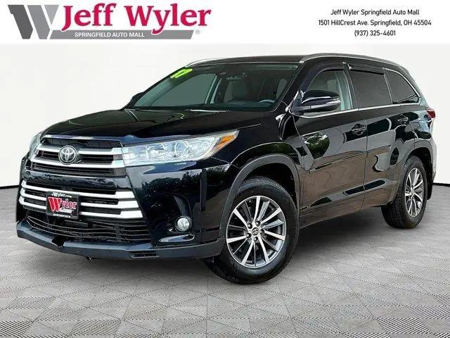 2017 Toyota Highlander XLE for sale near Springfield, OH