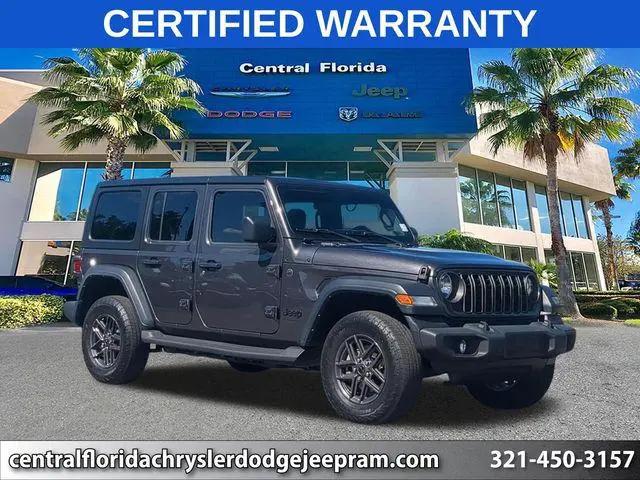 2024 Jeep Wrangler 4-Door Sport S 4x4 for sale in Orlando, FL