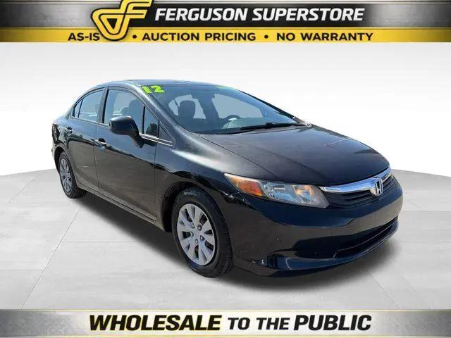 2012 Honda Civic LX for sale in Broken Arrow, OK