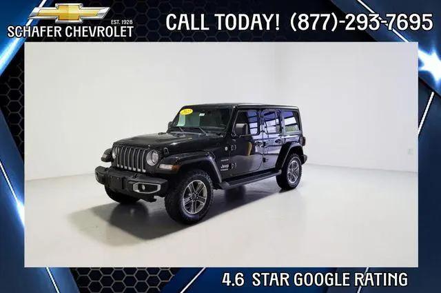 2022 Jeep Wrangler Unlimited Sahara for sale in Pinconning, MI