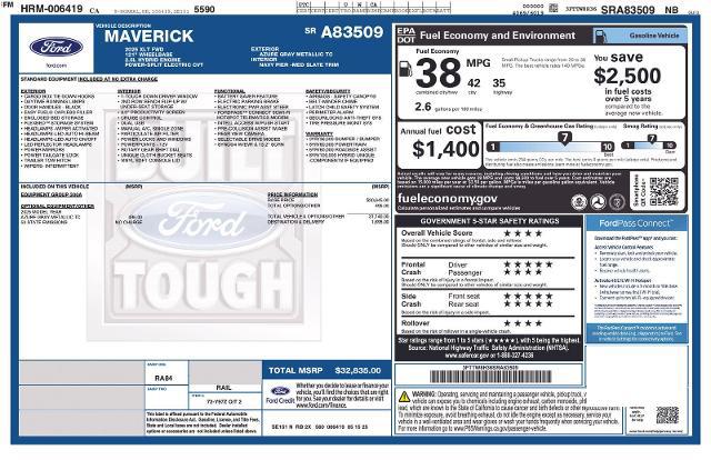 2025 Ford Maverick XLT