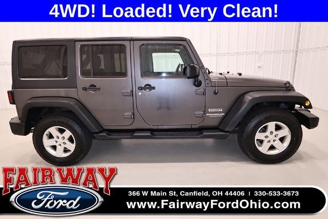 2016 Jeep Wrangler Unlimited Sport for sale in Canfield, OH