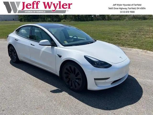 2022 Tesla Model 3 Performance Dual Motor All-Wheel Drive for sale near Fairfield, OH