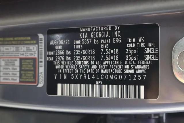 2021 Kia Sorento S