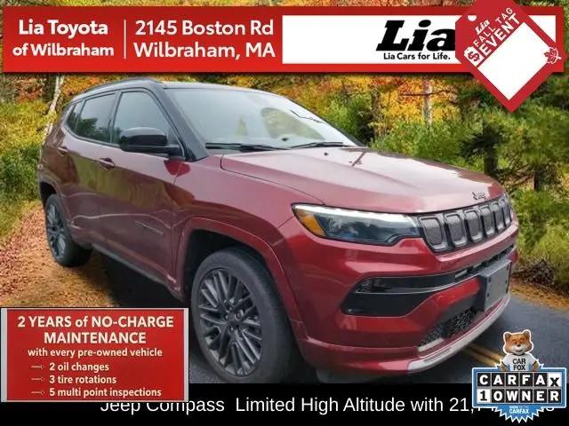 2022 Jeep Compass High Altitude 4x4 for sale in Wilbraham, MA