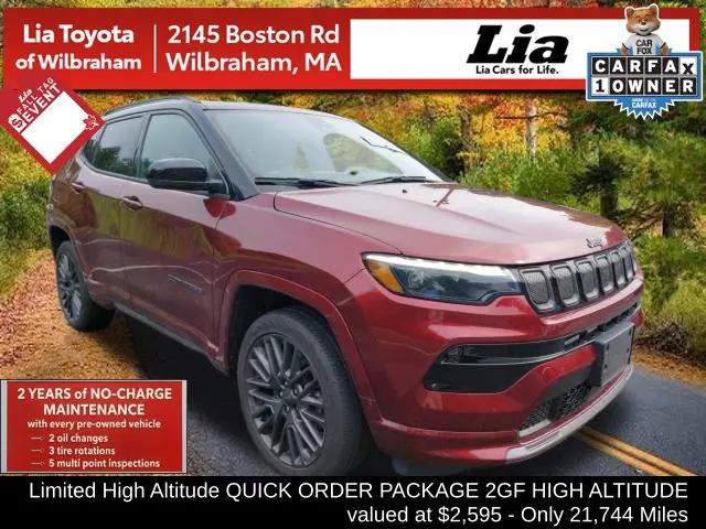 2022 Jeep Compass High Altitude 4x4 for sale in Wilbraham, MA