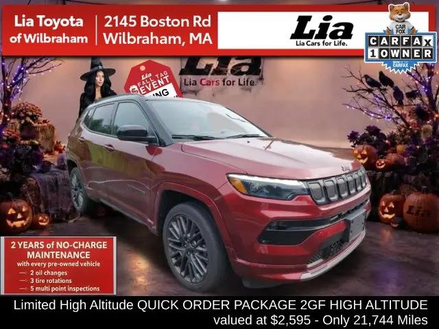 2022 Jeep Compass High Altitude 4x4 for sale in Wilbraham, MA