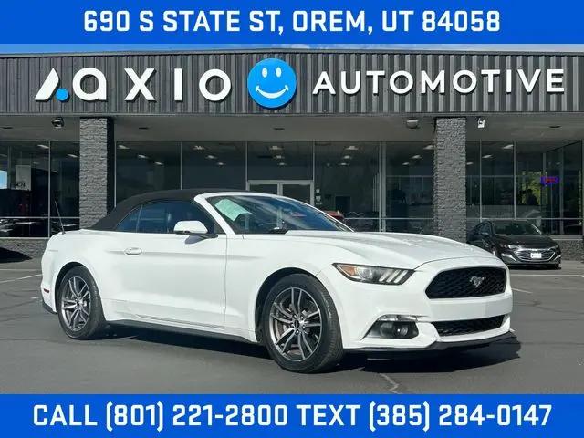 2017 Ford Mustang EcoBoost Premium for sale in Sandy, UT