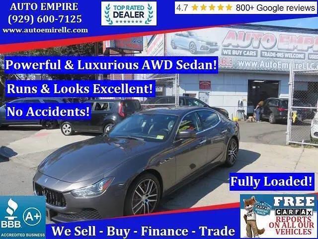 2016 Maserati Ghibli S Q4 for sale in Brooklyn, NY