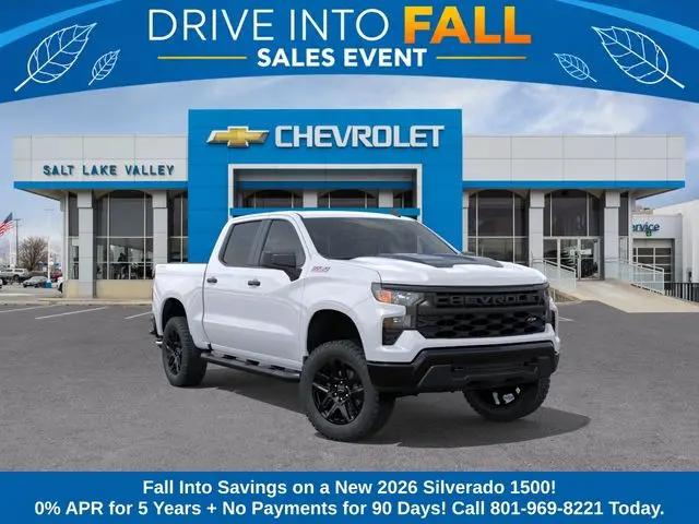 2026 Chevrolet Silverado 1500 4WD Crew Cab Short Bed Custom Trail Boss for sale in West Valley City, UT